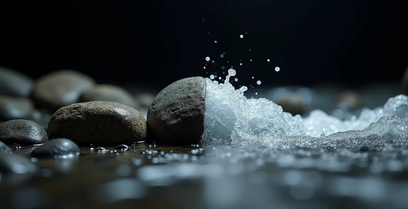 Comparaison visuelle entre impact et charge musculaire